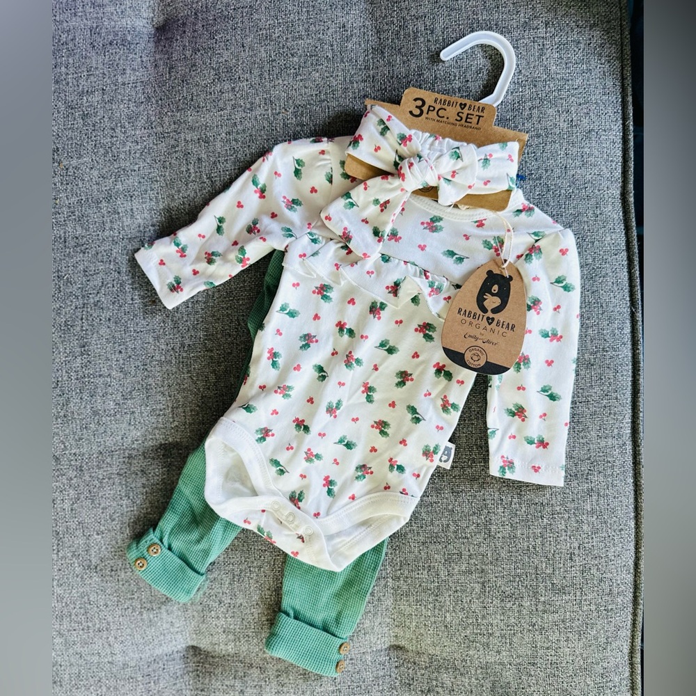 0-3 month Festive Onesie